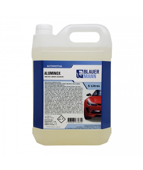 Limpa alumínio Aluminox 1x10lt -5lt Blauermann carroceria bau peca
