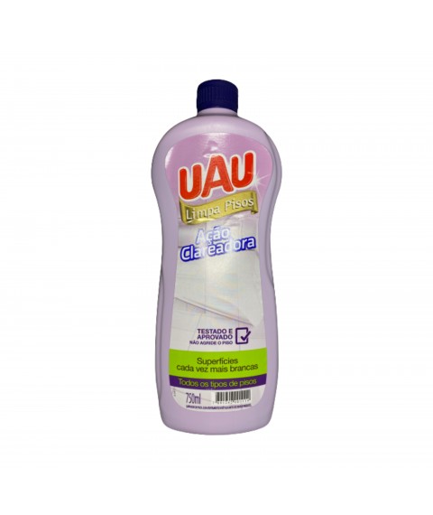 Limpa piso cerâmica ação clareadora 750ml Uau