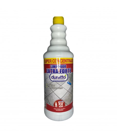 Limpador extra forte p/ pisos interno 1 lt Duratto