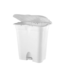 Lix. 50 lt pedal quadrada branca Tritec 1047