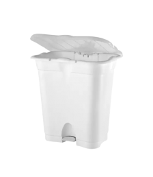 Lix. 50 lt pedal quadrada branca Tritec 1047