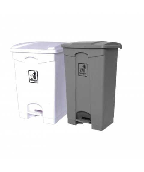 Lix. 100 lt Perfect BRANCA pedal quadrada 4,7 kg 972960