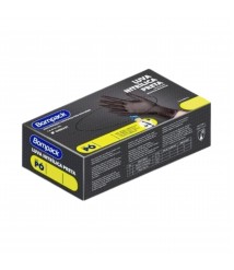 Luva nitrilica Preta SEM PO G c/50 pares