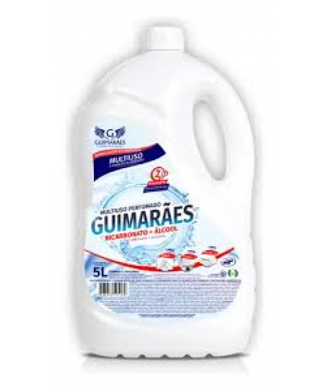 Multiuso c/bicarbonato + álcool 5 lts Guimarães