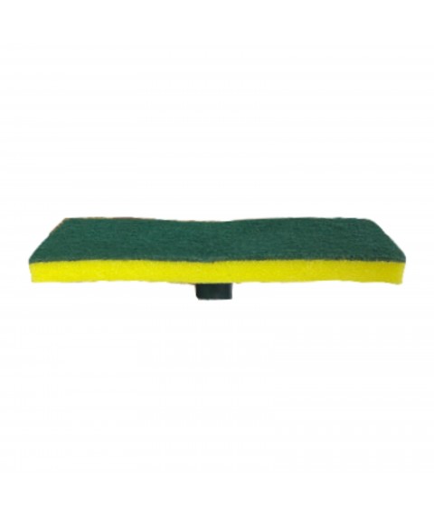 Mop umido BIG limpa vidro 40x12 fibra branca Sanches 1580