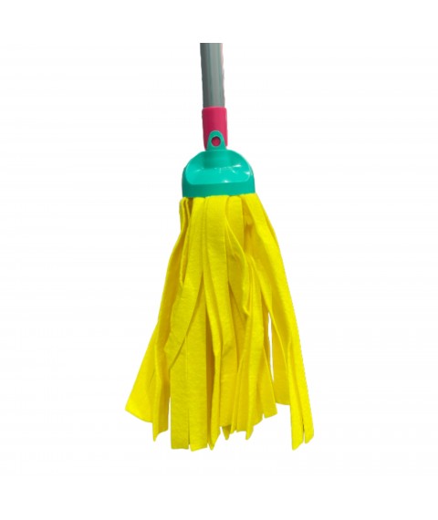 Mop umido FELTRO amarelo limpa tudo c/cabo metal 1382 Bettanin