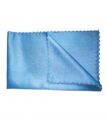 Pano microfibra 38x60 ESCAMA DE PEIXE AZUL 260gsm JS 295