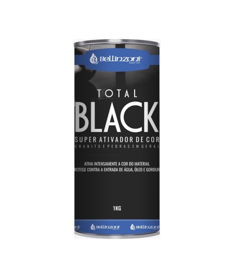 Ativador de cor em pedra escura Total Black 500 ml Bellinzoni 