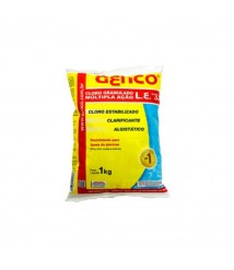PISCINA - Cloro piscina 1 kg Genco estabilizador 3x1 8673