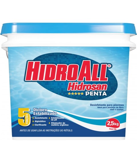 PISCINA - Cloro piscina Hidrosan 2,5 kg Penta 8371