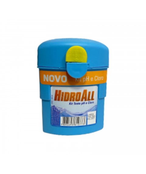 PISCINA - Teste piscina ph/cloro Hidroall