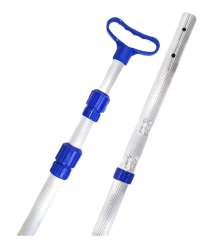 PISCINA - cabo alumínio p/ limpeza de piscina 1,5x3 MT Brustec