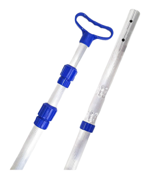 PISCINA - cabo alumínio p/ limpeza de piscina 1,5x3 MT Brustec