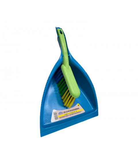 Pá de lixo + espanador de nylon Oderich