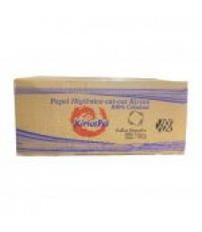 Papel hig. cai cai Kirius FL SIMPLES c/10mil bco 17gr 63