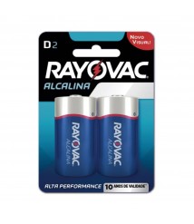 Pilha grande c/2 alcalina Rayovac