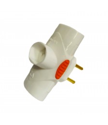 Pino tomada 3 saidas 2P+T 76720