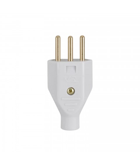 Pino tomada 10 amperes 2P+T 74211