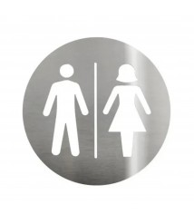 Placa de aviso de inox Biovis UNISSEX 