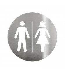 Placa de aviso de inox Biovis UNISSEX 