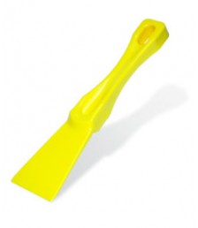 Espatula plastica 7,5 cm AMARELO Bralimpia 