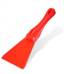 Espatula plastica 12,5 cm VERMELHA Bralimpia 