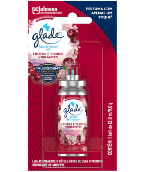 Refil click FRUTAS E FLORES Glade unitario 12 ml