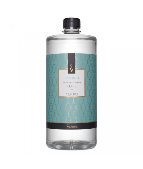 Refil p/ agua perfumada 1 lt Via Aroma bambo 19418