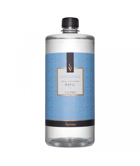 Refil p/ agua perfumada 1 lt Via Aroma lavanderia 194115
