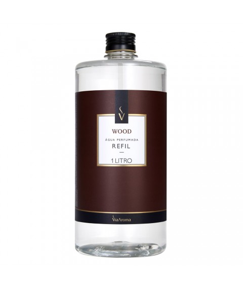 Refil p/ agua perfumada 1 lt Via Aroma wood 194133