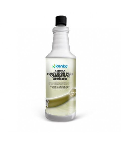 Removedor de cera acrilica marmore e granito 1 lt Atiwax Renko ARCA6L