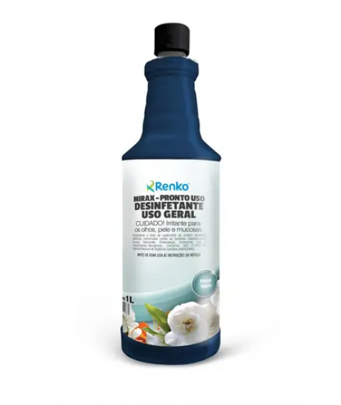 Desinfetante 1 lt Mirax FLORAL TALCO alta diluicao 1x200 lt