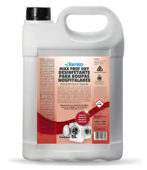 Desinfetante hospitalar em tecidos NIXX PROF OXY 5 lt Renko 