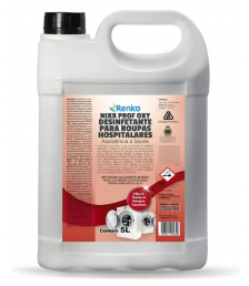 Desinfetante hospitalar em tecidos NIXX PROF OXY 5 lt Renko 