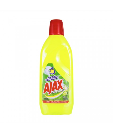 Desinfetante Ajax 500 ml fresh lemon amoniaco