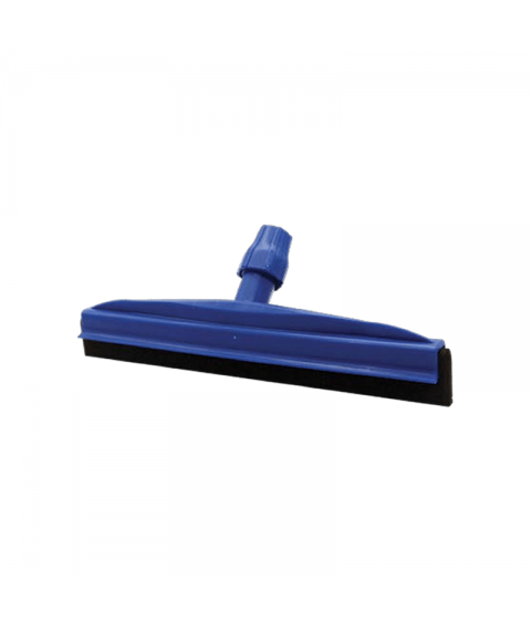 Rodo azul 35 cm plástico duplo s/cabo 