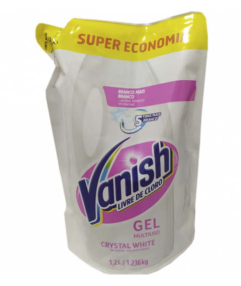 Alvejante Vanish 1,5 lt SACHET ROUPAS BRANCAS liquido