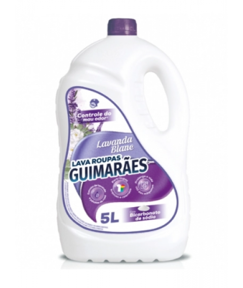 Sabao liquido 5 lt C/ BICARBONATO LAVANDA Guimaraes
