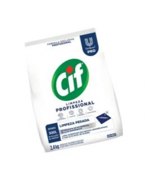 Sabao em po Cif limpeza pesada 2,4 kg sachet