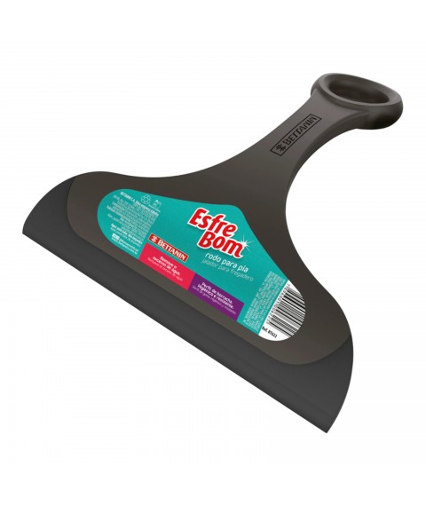 Rodo de pia 15 cm Bettanin BT622 preto/branco