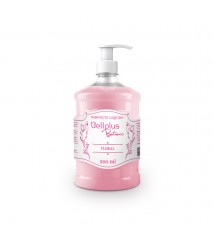 Sabonete 500 ml flip floral Bell Plus rosa 263