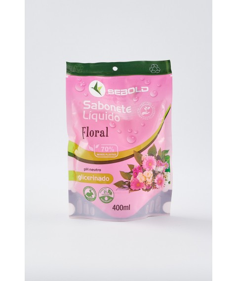 Sabonete 400 ml sachet FLORAL Sebold 865