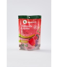 Sabonete 400 ml sachet FRUTAS VERMELAS Sebold 866