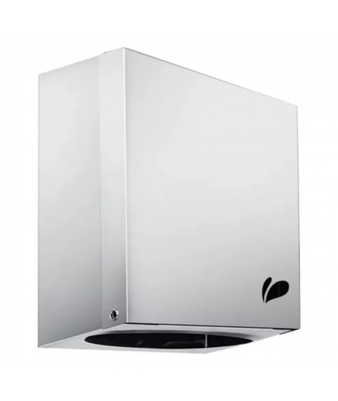 Toalheiro inox polido QUADRADO Biovisium 5470