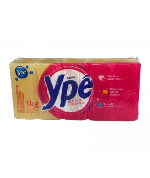 Sabao em pedra NEUTRO c/5 und 180 gr Ype