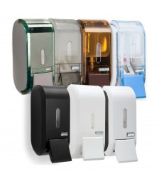 Saboneteira 400ml c/refil AZUL compacta Premisse 34005104