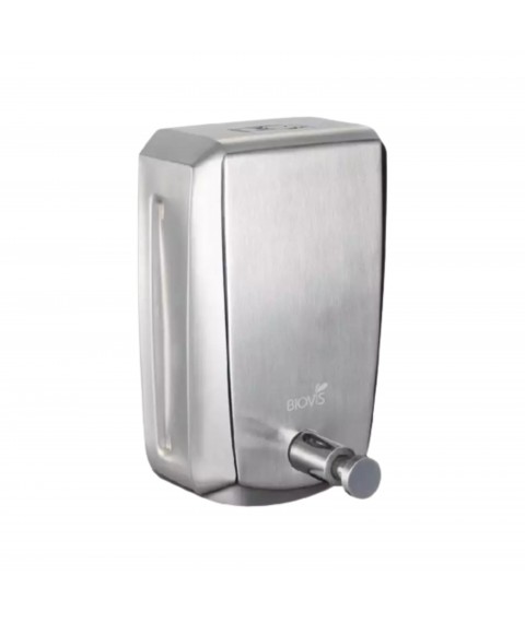 Saboneteira inox escovado 800 ml Noble Biovisium