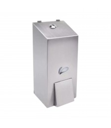 Saboneteira inox escovado 800 ml sem visor Bag Biovisium