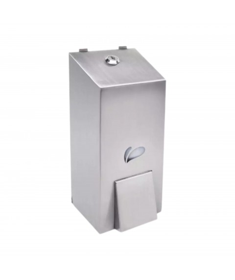 Saboneteira inox escovado 800 ml sem visor Bag Biovisium