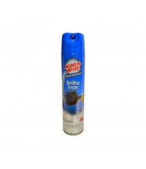 Silicone aerosol 3M Brilho Inox 170 ml Scoth Brite 890146